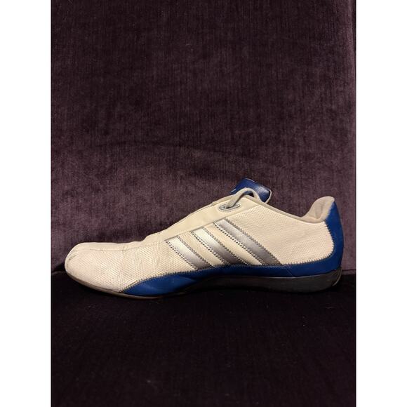 ADIDAS PORSCHE DESIGN SHOES VINTAGE MENS SIZE 11.5 WHITE/BLUE/BLACK